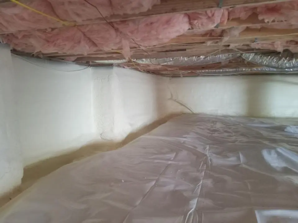 Crawl space encapsulation with closed-cell spray foam for Roof Maintenance in Coto de Caza